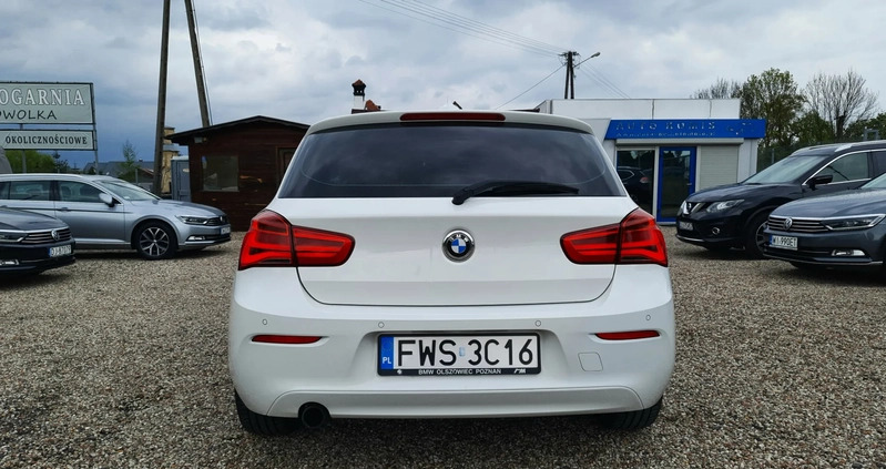 BMW Seria 1 cena 46900 przebieg: 156000, rok produkcji 2016 z Koło małe 631